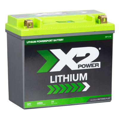 Lithium Iron Phosphate X2P20 Powersport Battery - right
