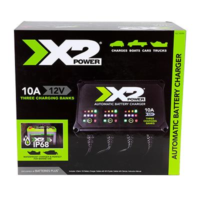 X2Power Marine Battery Charger - Three Bank