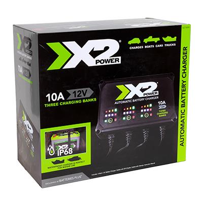 X2Power Marine Battery Charger - Three Bank