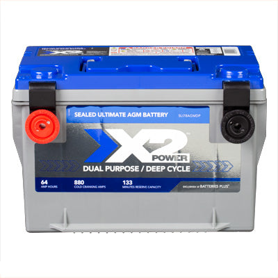 Group 78 880CCA Premium AGM Car and Truck Battery - front
