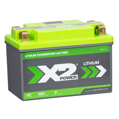 Lithium Iron Phosphate X2P14 Powersport Battery - right