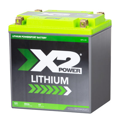 Lithium Iron Phosphate X2P30 Powersport Battery - left