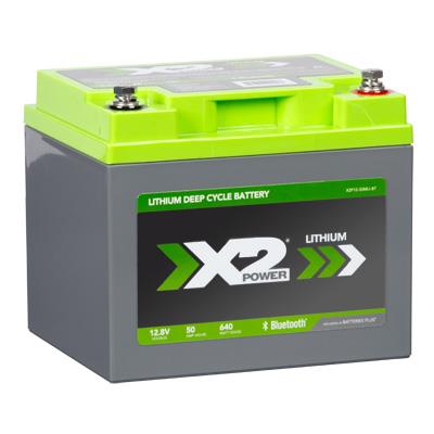 12V 50Ah Lithium Deep Cycle Battery with Bluetooth - right