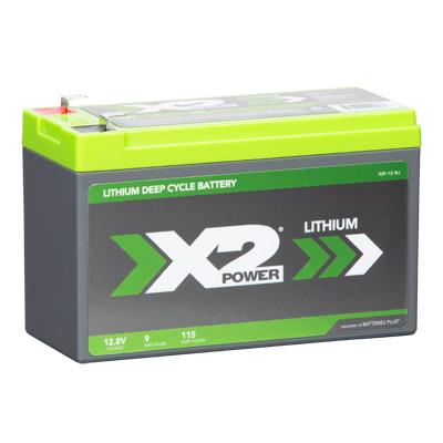 12V 9Ah Lithium Deep Cycle Battery - right