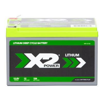 12V 12Ah Lithium Deep Cycle Battery - front