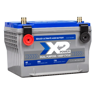 Group 34/78 880CCA Premium AGM Car and Truck Battery - right