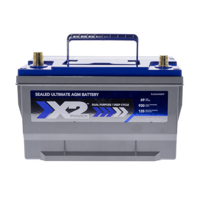 Group 65 930CCA Premium AGM Car and Truck Battery - front