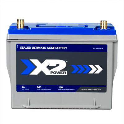 Group 24 840CCA Premium AGM Car and Truck Battery - front
