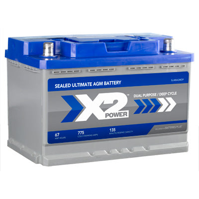 Group 48 775CCA Premium AGM Car and Truck Battery - right