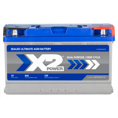 Group 94R 840CCA Premium AGM Car and Truck Battery - front
